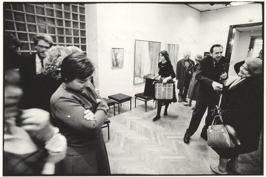 Zleva Adam Kubíček, Jiřina Hockeová, Jana Vránová, Jánuš Kubíček